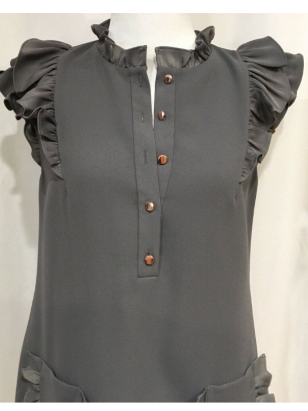 Ted Baker Mickala Ruffle Dress, size 8 - Picture 3 of 4